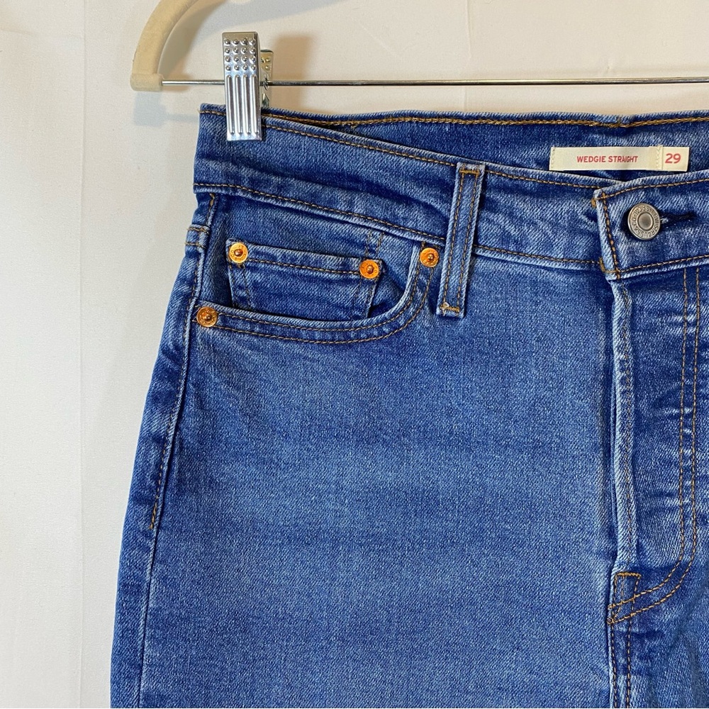 Levi's Classic Blue Denim Jeans